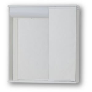 Závěsná skříňka se zrcadlem LUMIX I, Provedení - Pravé (DX)
