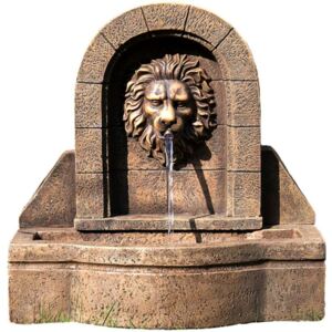 Tuin M01411 Zahradní kašna - fontána lví hlava 50 x 54 x 29 cm