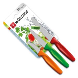 Sada nožů na zeleninu 3ks barevná - Wüsthof Dreizack Solingen