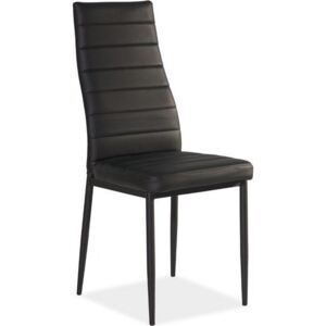 Casarredo **Jídelní čalouněná židle H-261C černá