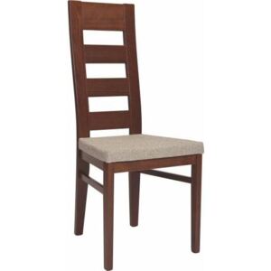 Stima Židle FALCO | Odstín: bílá,Sedák: lima arancio 125