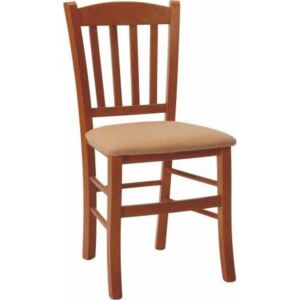 Stima Židle VENETA | Sedák: carabu bordo 80,Odstín: tm.hnědá