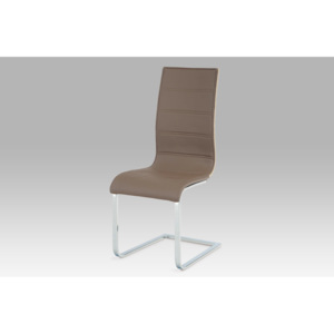Jídelní židle koženka coffee WE-5022 COF