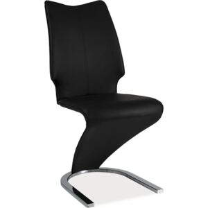 Casarredo Jídelní čalouněná židle H-050 černá