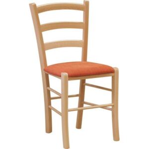 Stima Židle VENEZIA | Sedák: barbados arancio OR05,Odstín: buk