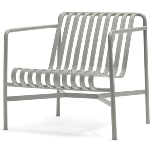 HAY Židle Palissade Lounge Chair Low, sky grey