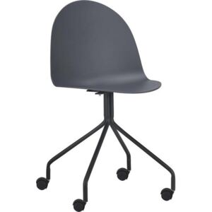 Tempo Kondela Kancelářská židle, tmavě šedá / černá, BRUNA