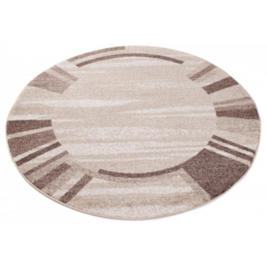 Luxusní kusový koberec JAVA kulatý JA0040-KR - průměr 130 cm
