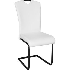 Casarredo *Jídelní čalouněná židle TREVISO bílá/černá