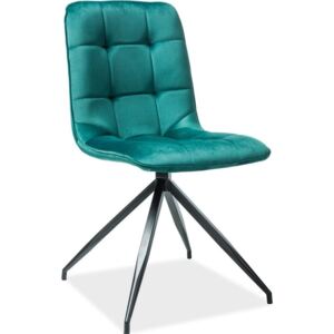 Casarredo Jídelní čalouněná židle TEXO zelená