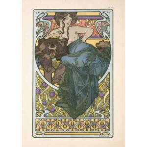 Mucha, Alphonse Marie - Obraz, Reprodukce - Plate 47 from the book 'Documents Decoratifs'
