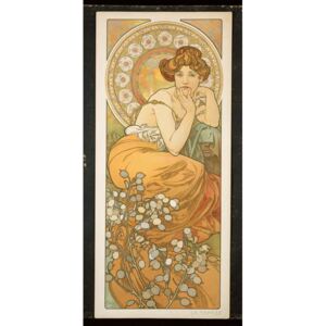 Mucha, Alphonse Marie - Obraz, Reprodukce - The Precious Stones: Topaz
