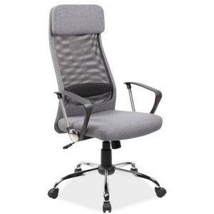 Kancelářská židle PACKAGE, 118-128x62x49x47-57, šedá