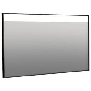 Zrcadlo Naturel 120x70 cm hliník černá ALUZ12070CLED