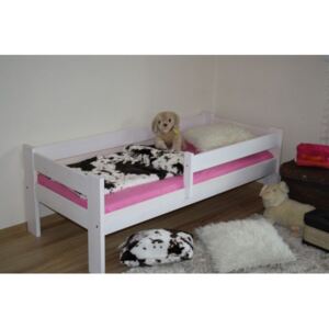 Maxi-Drew Dětská postel Krzys 70x160cm s roštem a matraci bílá