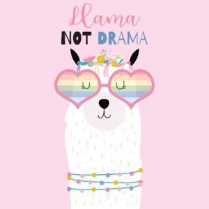 Dětská osuška Lama Not Drama