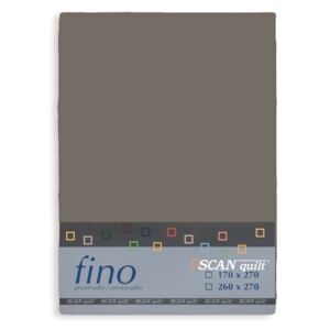 Bavlněné prostěradlo FINO šedá 260 x 270 cm