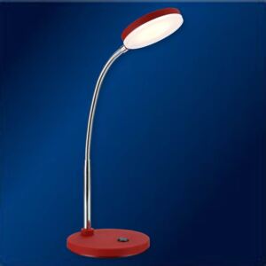 LED stolní lampička LUCY CV, 5W, teplá bílá, červená Top-light LUCY CV Lucy Cv