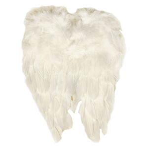 Andělská křídla, 10 x 15 cm, bílá