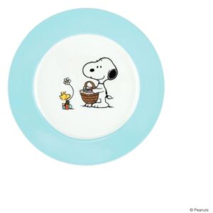 Butlers PEANUTS Talíř Snoopy a Velikonoce - modrá
