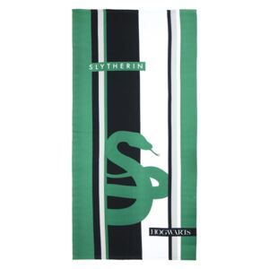 Ručník - osuška Harry Potter: Zmijozel - Slytherin (180 x 90 cm) zelený polyester