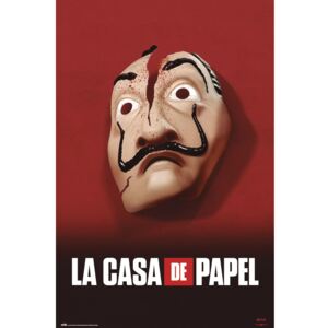 Plakát La Casa De Papel|Papírový dům: Maska (61 x 91,5 cm) 150 g