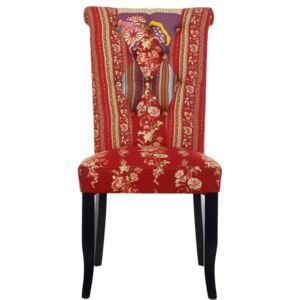 Butlers Patchwork židle - červená