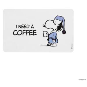Butlers PEANUTS Snídaňové prkénko Snoopy "I Need Coffee"