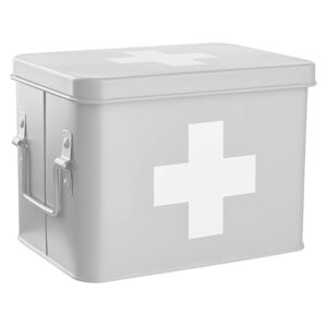 Butlers MEDIC Box na léky - šedá