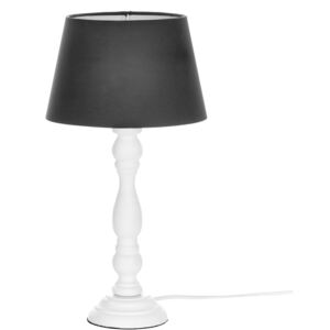 CANDELA Stolní lampa - černá/bílá