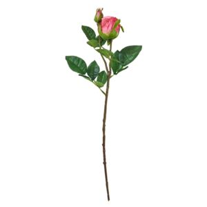 FLORISTA Růže 45 cm - růžová