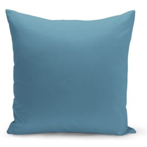 Modrý polštář s výplní Lisa, 43 x 43 cm