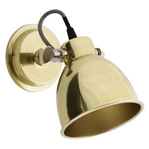 Nástěnná lampa Brass (kód TYDEN na -20 %)