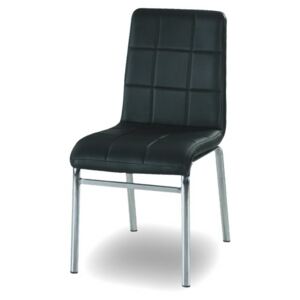 Jídelní židle Tempo Kondela Doroty New, ekokůže černá