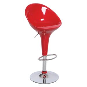Barová židle Tempo Kondela Alba New, červená / chrom