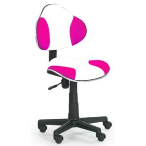 Dětská židle Falco QZY-G2, bílo-růžová