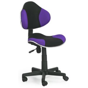 Dětská židle Falco QZY-G2, černo-fialová