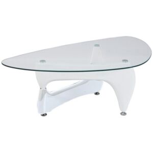 Konferenční stolek Falco SV007, bílá, lesk