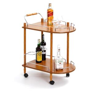 Servírovací, barový stolek Halmar Bar-4, MDF / masiv