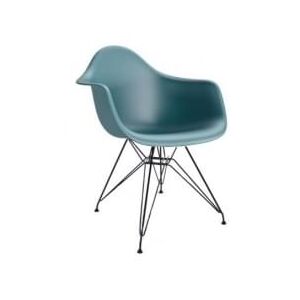 Designová židle DAR, ocean (RAL 9005)