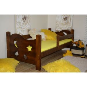 Dětská postel SEWERYN 80 x 180 cm - ořech