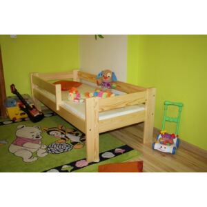 Dětská postel KRZYS 70 x 160 cm - bezbarvý