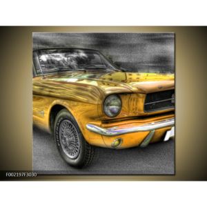 Obraz žlutého auta (F002197F3030)