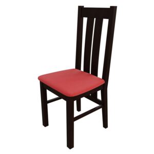 Židle JK32, Barva dřeva: ořech, Potah: ekokůže Soft 010