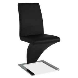 Jídelní čalouněná židle H-010 černá