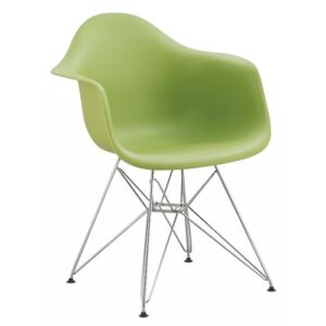 *Jídelní židle - křeslo REGIA zelená