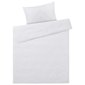 MERADISO® Saténové ložní prádlo, 140 x 200 cm (bílá)