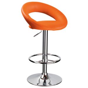 Barová židle KROKUS C-300 oranžová