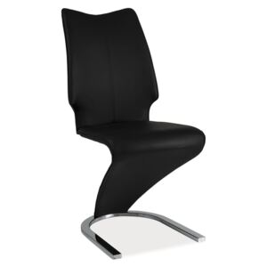 Jídelní čalouněná židle H-050 černá