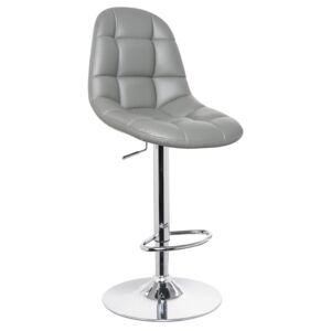 Barová židle KROKUS C-198 šedá